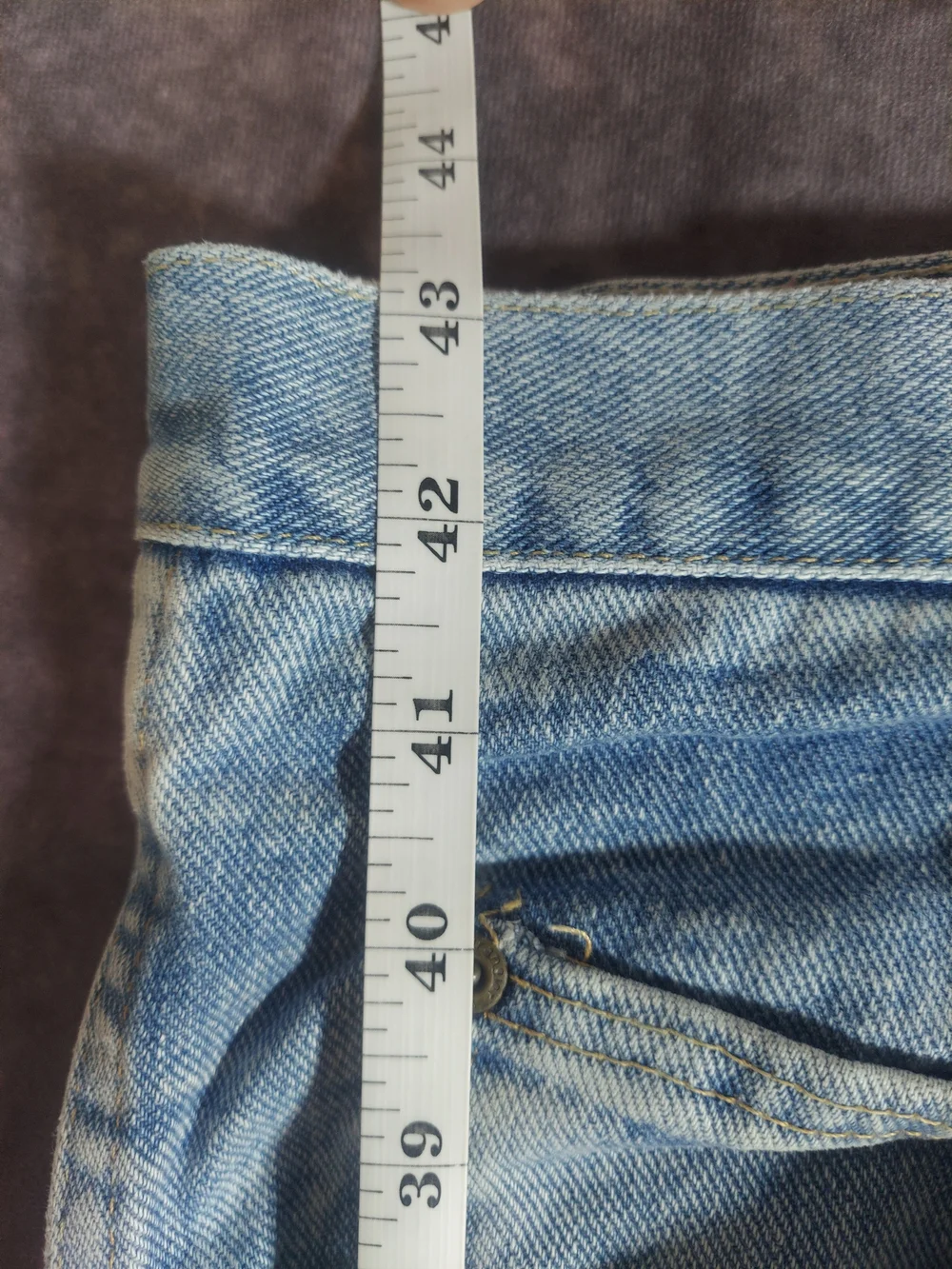 Wrangler Men's Relaxed Fit Jeans Light Wash Big & Tall 50x30 Broken-In GUC